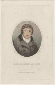 Samuel Arnold, Engraved by William Ridley, 1803